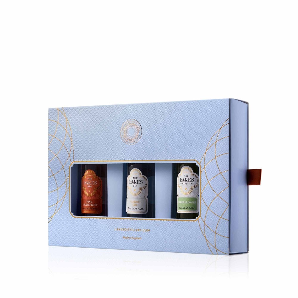 The Lakes Gin Collection 3 x 5cl Gift Pack